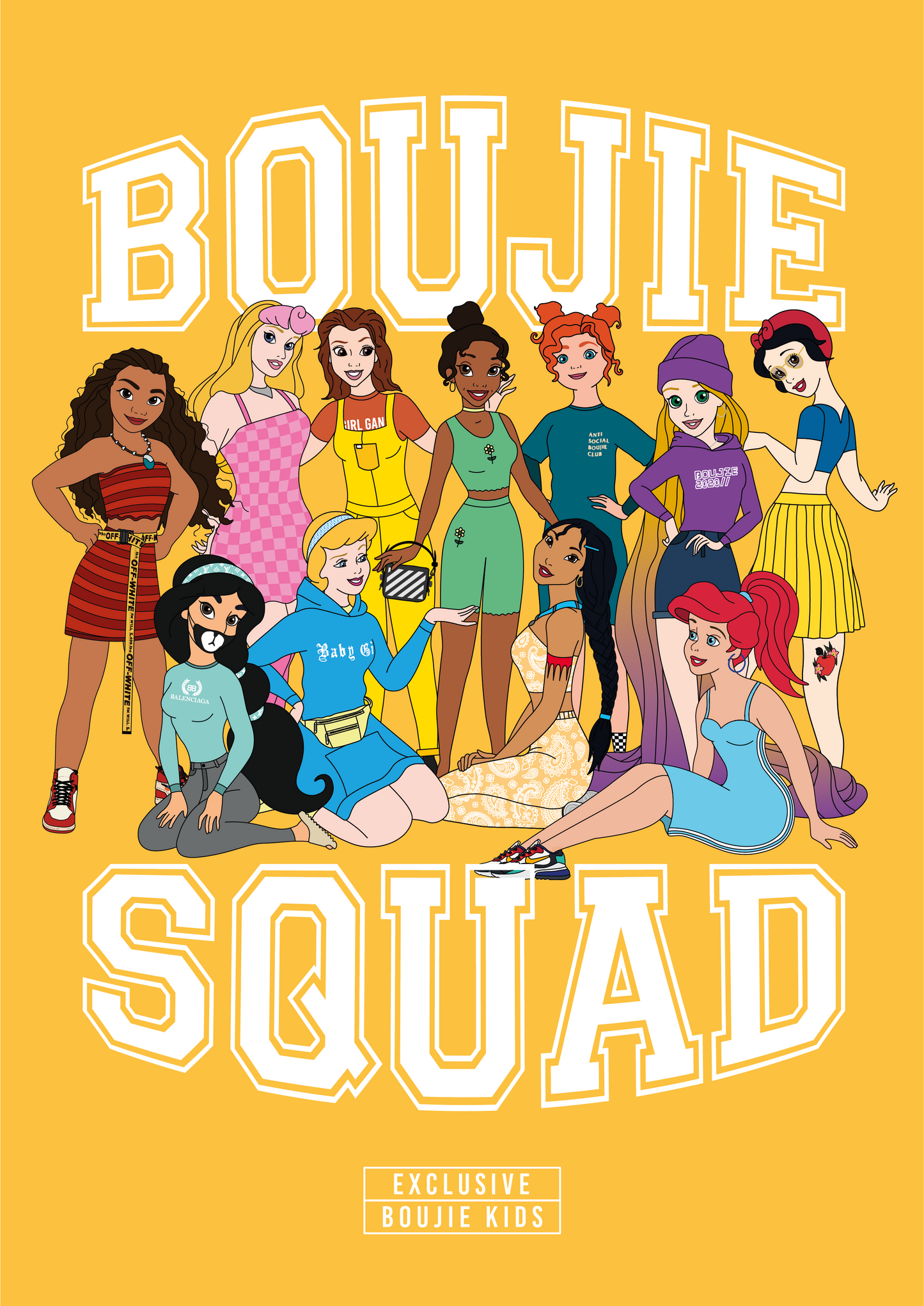 Boujie Squad T Shirt
