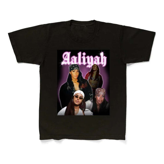 Aaliyah T Shirt Adults