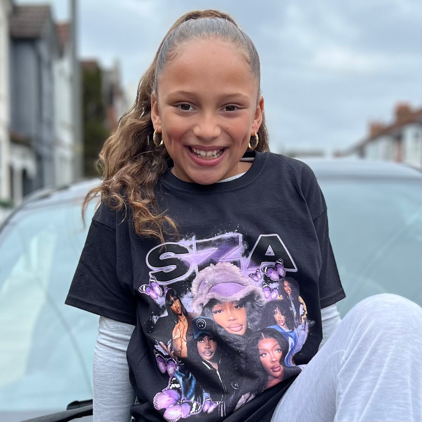 Purple SZA T-Shirt Kids