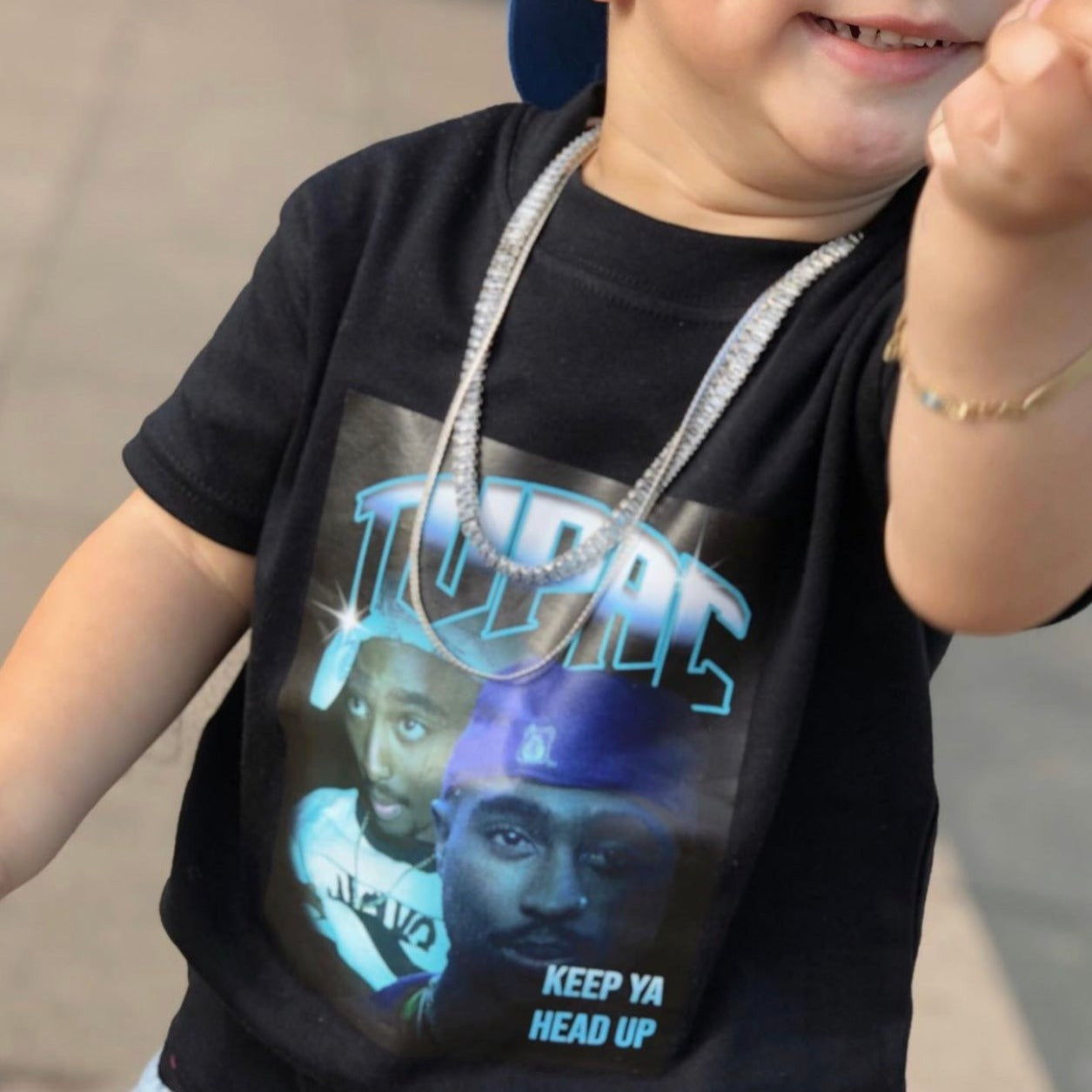 Tupac T Shirt Kids