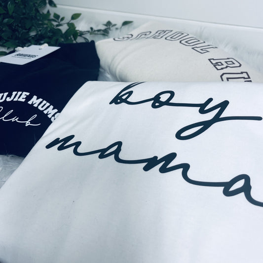 Boy Mama T Shirt
