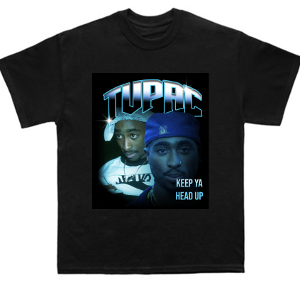 Tupac T Shirt Adults